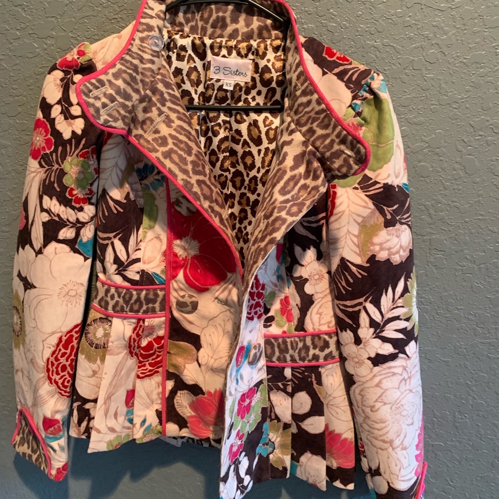 Floral 3 Sisters Jacket